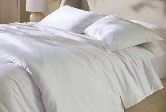 Saatva Percale Sheet Set Review 650